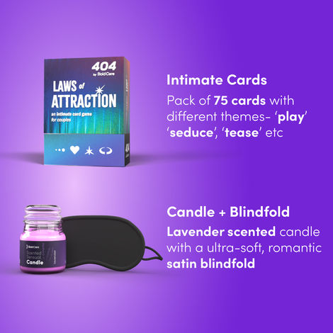 Bold Care Playbox Giftset for Couples - Designed for Ultimate Pleasure & Excitement