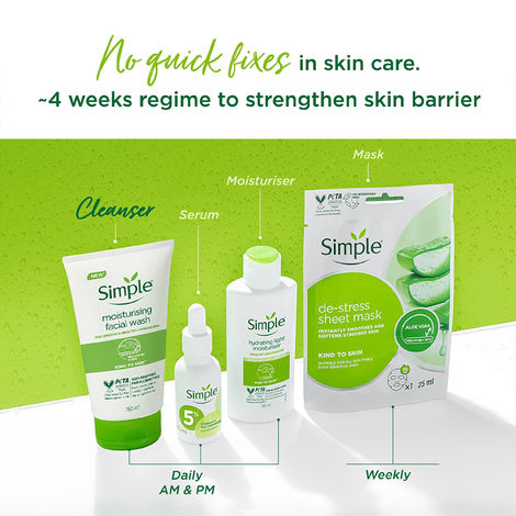 Simple Kind To Skin Moisturising Facial Wash