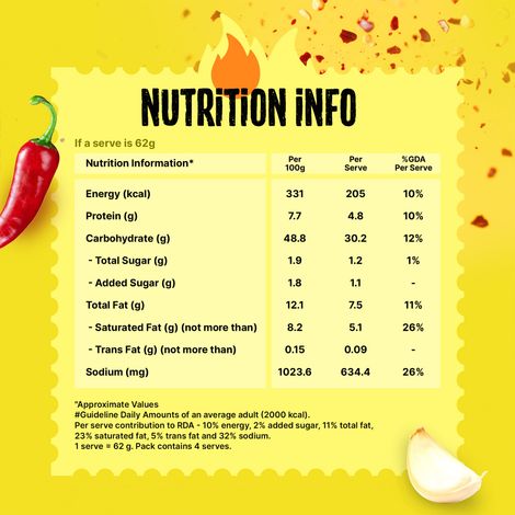 Maggi 2-Minute Spicy Garlic Instant Noodles