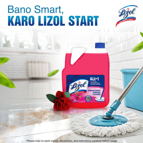 Lizol Floral Disinfectant Surface & Floor Cleaner Liquid