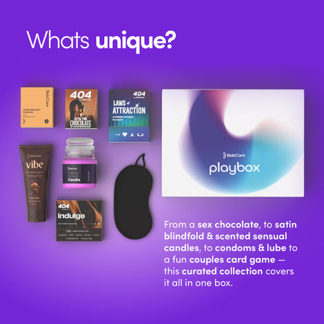Bold Care Playbox Giftset for Couples - Designed for Ultimate Pleasure & Excitement