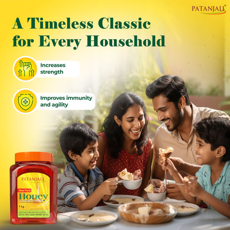 Patanjali Honey Natural Shahed No Added Sugar Sahad