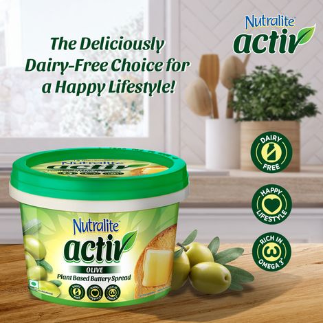 Nutralite Activ Plant Based Buttery Spread - Olive