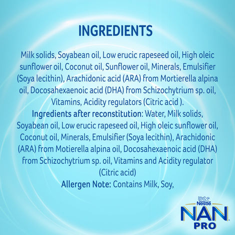 Nestle Nan Pro 2 Follow-Up Formula Baby Powder, Vitamin, DHA & ARA | 6-12 Months