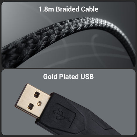 Zebronics Transformer-M Gaming Wired Mouse, 6 Buttons, Multicolor Led Lights,High-Resolution Sensor with max 3600 DPI, and DPI Switch - White