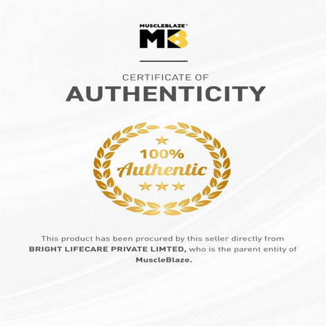 MuscleBlaze Mirconised Creatine Monohydrate CreAMP Powder (Citrus Blast, 62 Servings)