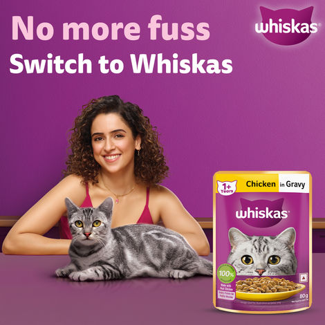 Whiskas Adult Chicken in Gravy Wet Cat Food