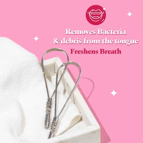 Perfora Stainless Steel Tongue Cleaner - Rust Free