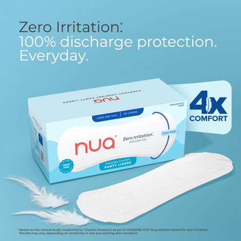 Nua Panty Liners for Daily Use Long 190mm