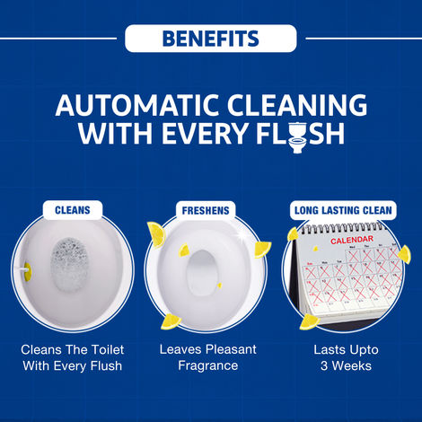 Harpic Citrus Toilet Rim Blocks Combo