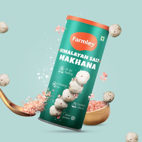 Farmley Himalayan Salted Makhana Roasted In Olive Oil