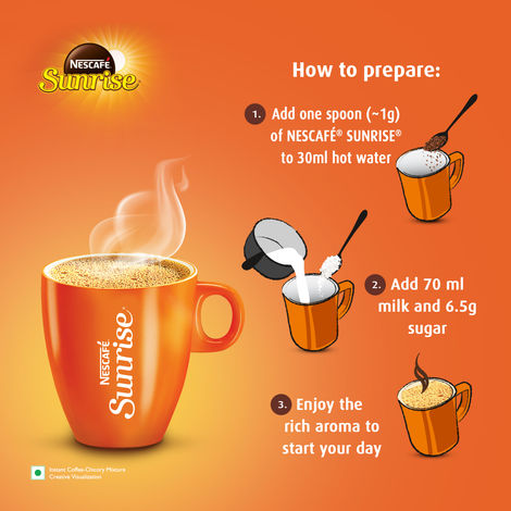 Nescafe Sunrise Coffee-Chicory Mix Instant Coffee Combo