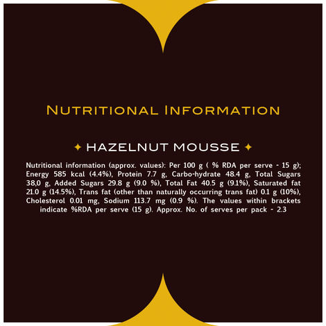 Fabelle Hazelnut Handcrafted Chocolate Truffles Inspired by Classic Desserts, Assorted Luxury Chocolates Gift Pack