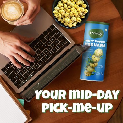 Farmley Minty Pudina Makhana Roasted In Olive Oil