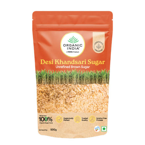 Organic India Khandsari Sugar Pouch