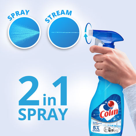Colin Glass Cleaner & Surface Cleaner Liquid Spray