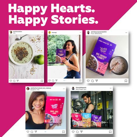 Yoga Bar Breakfast Cereal & Muesli 91%Whole-Grains+Dried Fruits+Fruit and Nut+Seeds,Granola