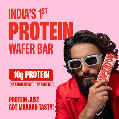 Superyou Strawberry Protein Wafer Bar