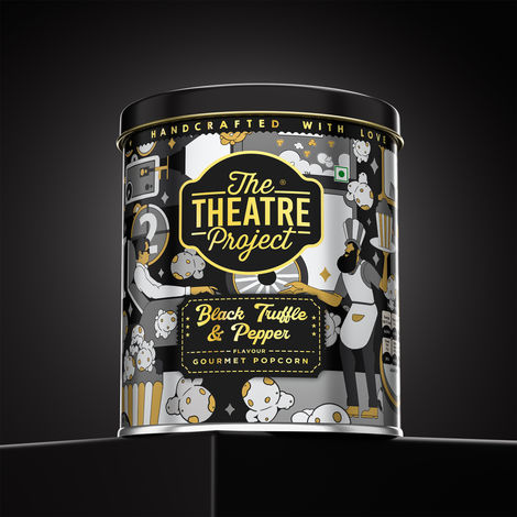 TTP Gourmet Popcorn - Black Truffle & Pepper
