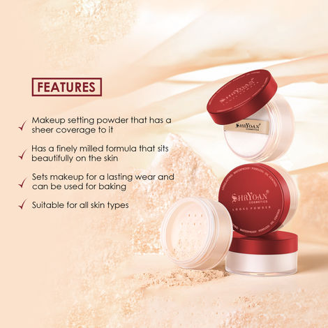 Shryoan Loose Powder 24 Hr Highlighting Complexion Powder - Shade-03