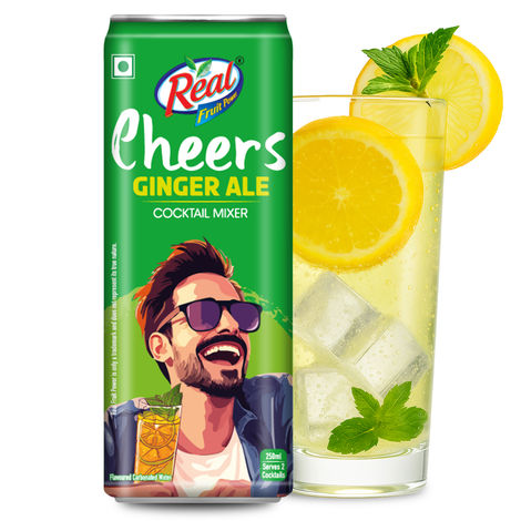 Real Cheers Ginger Ale - Cocktail Mixer