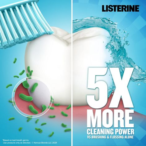Listerine Cool Mint Taste Mouthwash Combo