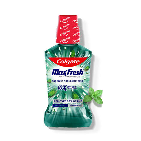 Colgate Max Fresh Plax Mouthwash - Fresh Mint
