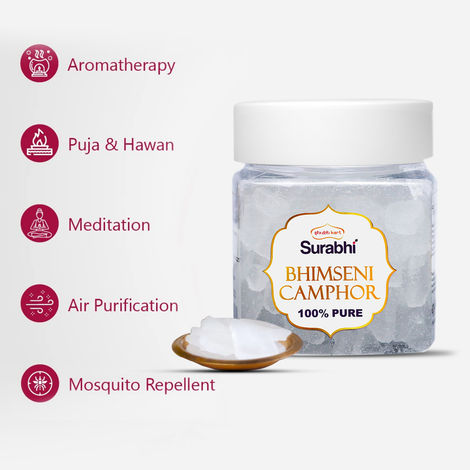 Surabhi Bhimseni Pure Camphor Container | Shubhkart