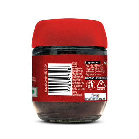 Nescafe Classic - Instant Coffee Powder - 100% Pure Coffee