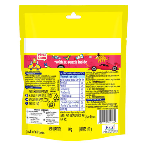 Nestle Milkybar Choo Strawberry Flavour Sharebag