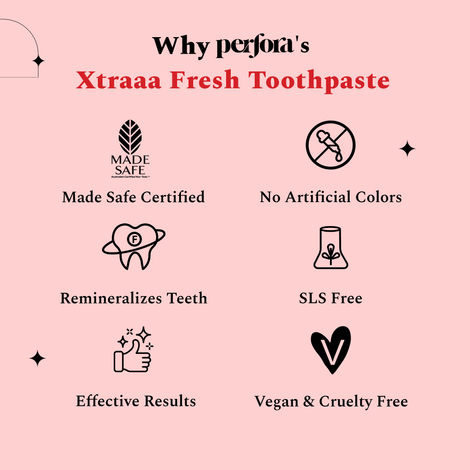Perfora Xtraaa Fresh Toothpaste for Fresh Breath