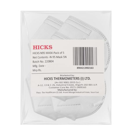 Hicks N95 Mask White