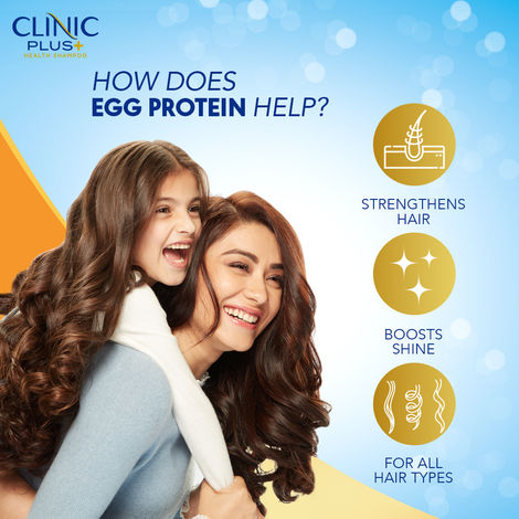 Clinic Plus Strength & Shine Shampoo With Egg Protein
