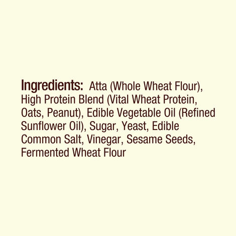 High Protein Burger Bun (No Maida) - Made with MP Sharbati Wheat