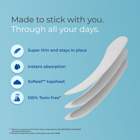 Nua Panty Liners for Daily Use Regular - 160mm