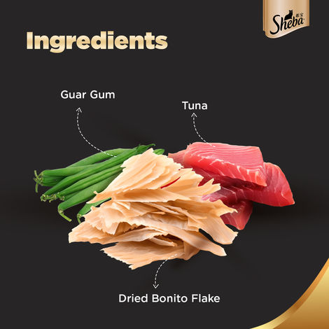 Sheba Rich Adult Fish with Dry Bonito Flavour Wet Cat Food