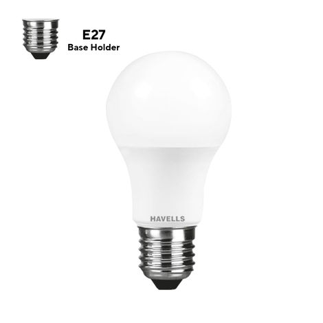 Havells 9W Led Bulb (Cool White 6500K) | E27 Base Holder