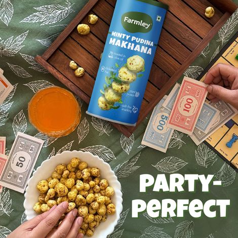 Farmley Minty Pudina Makhana Roasted In Olive Oil