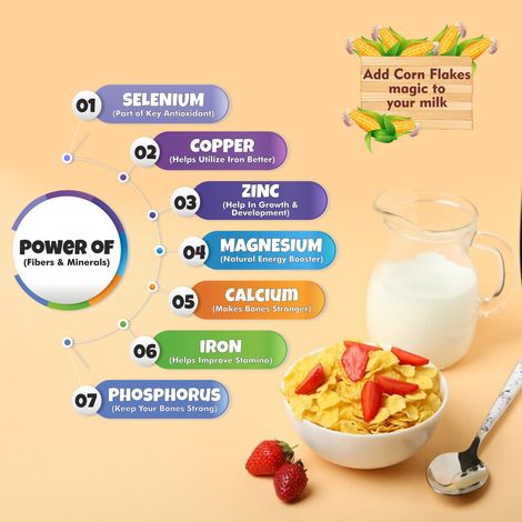 Unifit Corn Flakes | Crispy and Nutritious | Healthy Breakfast Cereal