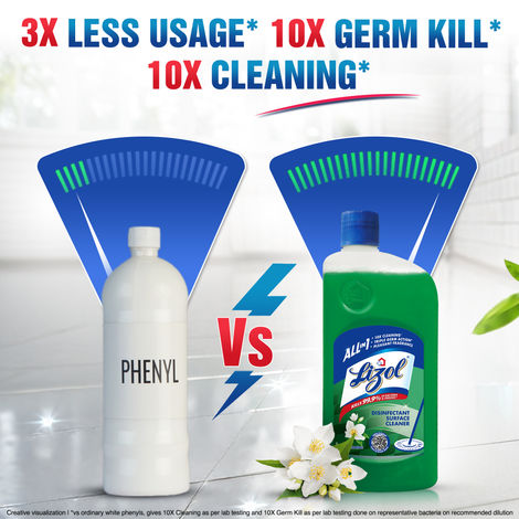 Lizol Jasmine Floor Cleaner Liquid