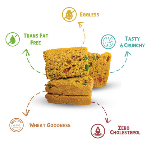 Let'S Try Fruits Cake Rusk