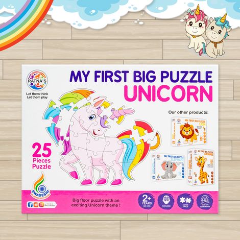 Ratna's My First Big Puzzle Unicorn