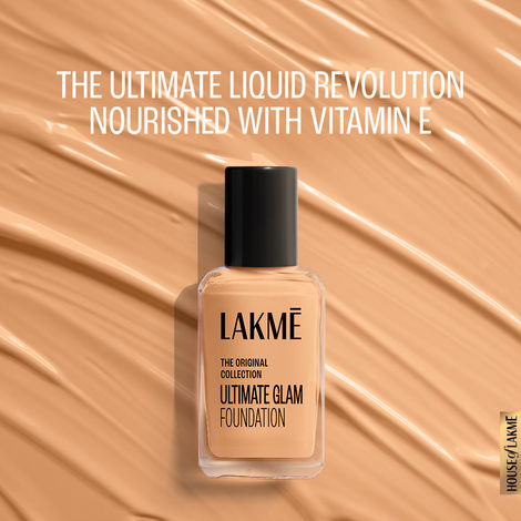 Lakme FOREVER MATTE FOUNDATION for Superior Coverage, Vit E, lightweight & water-resist Marble