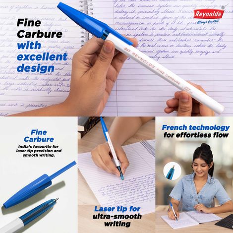 Reynolds 045 Ball Pen Set (5 Pens - 4 Blue Pens; 1 Black Pen)