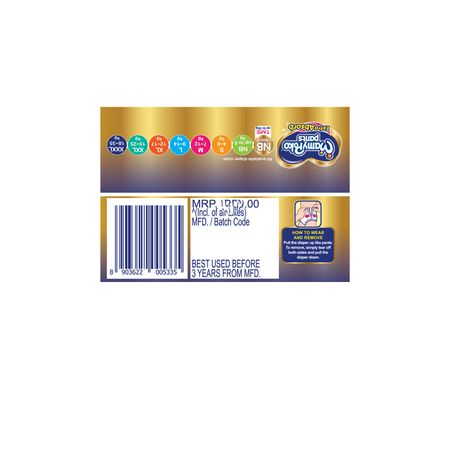 Mamypoko Extra Absorb Baby Diapers | Pant Style | L | 24 pcs