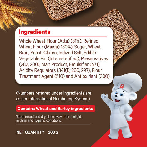 Modern- Brown Bread (No trans Fat )
