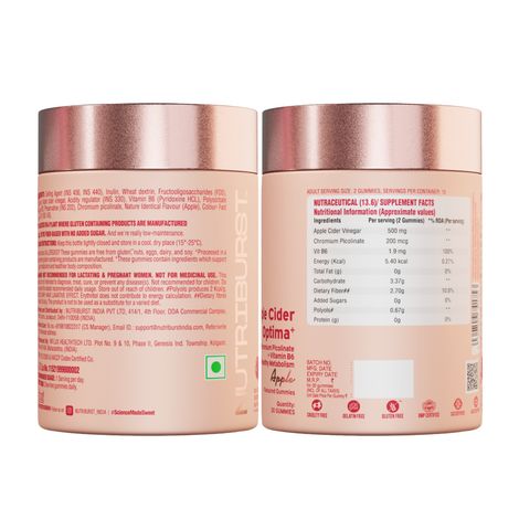 Nutriburst Apple Cider 30 Gummy