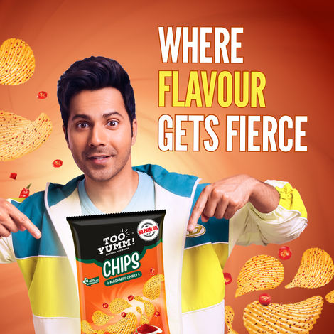 Too Yumm! Kashmiri Chilli Spicy Potato Chips| No Palm Oil Snacks