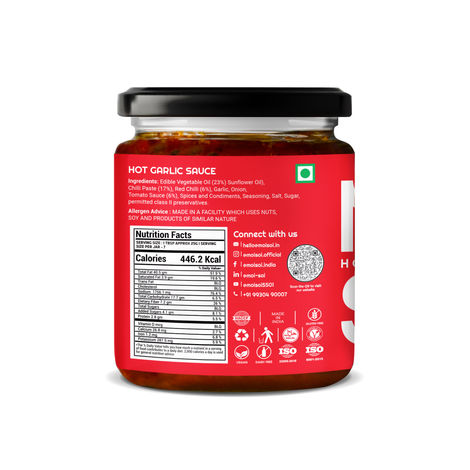 Moi Soi Hot Garlic Sauce - For Stir Fry Marinade | Spread & Dip