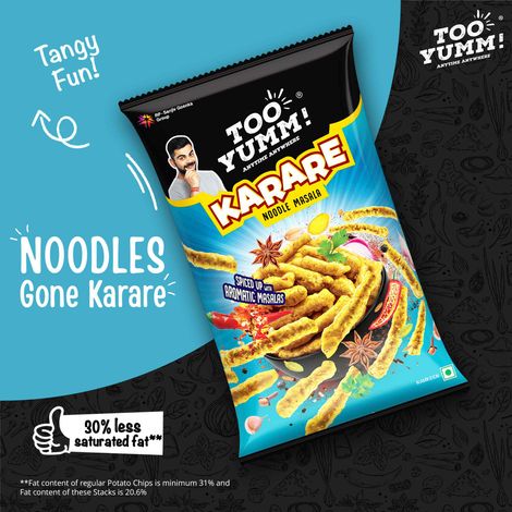 Too Yumm! Noodles Masala | Spicy No Palm Oil Crisps